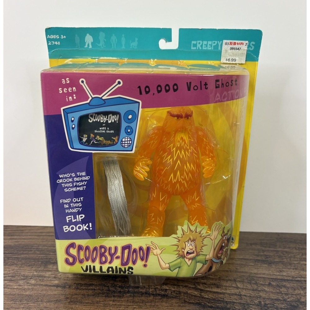 Scooby Doo 10,000 Volts Ghost Action Figure Creepy Series Sealed
